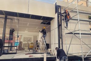 Sala de ventas Burano - Concreto y Acabado