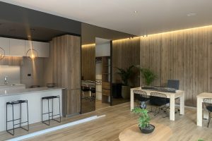 Sala de ventas Burano - Concreto y Acabado